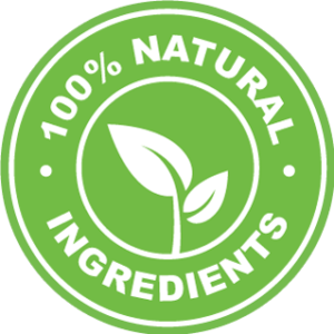 100 percent natural badge